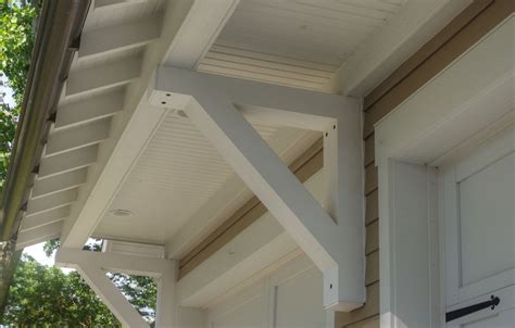 craftsman style metal brackets|decorative roof brackets.